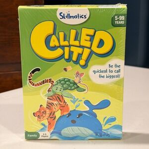 Skillmatics Called It Family Card Game Ages 5-99 2-5 Players New Sealed NIB